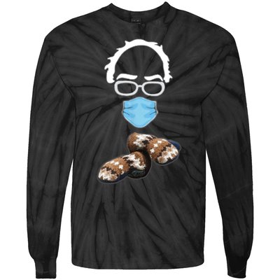 Inauguration Bernie Sanders Mittens Tie-Dye Long Sleeve Shirt