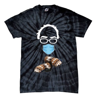 Inauguration Bernie Sanders Mittens Tie-Dye T-Shirt