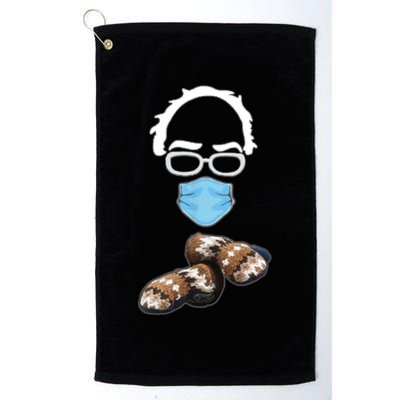 Inauguration Bernie Sanders Mittens Golf Towel