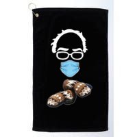 Inauguration Bernie Sanders Mittens Golf Towel
