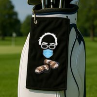 Inauguration Bernie Sanders Mittens Golf Towel