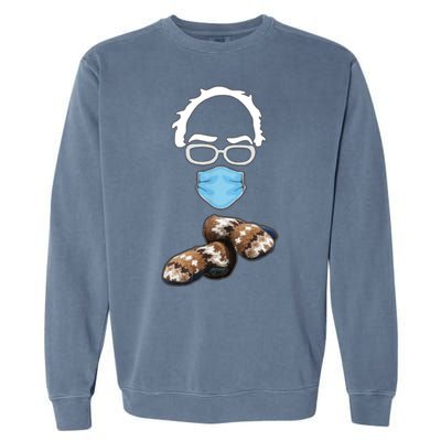 Inauguration Bernie Sanders Mittens Garment-Dyed Sweatshirt