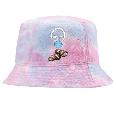 Inauguration Bernie Sanders Mittens Tie-Dyed Bucket Hat