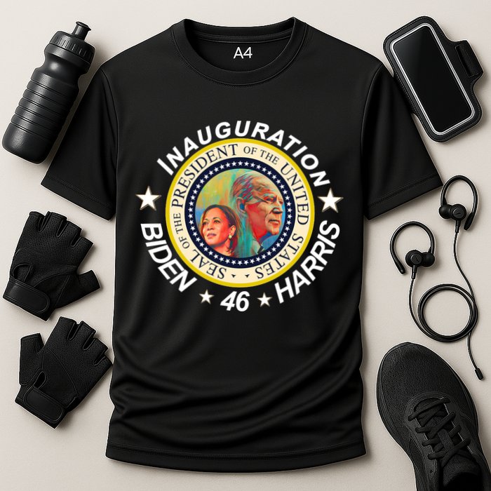 Inauguration Biden Harris 46th Seal  Cooling Performance Crew T-Shirt