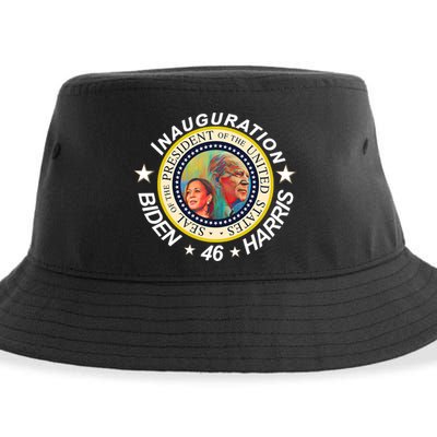 Inauguration Biden Harris 46th Seal  Sustainable Bucket Hat