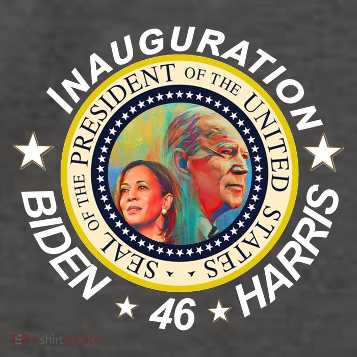Inauguration Biden Harris 46th Seal  Vector Backpack