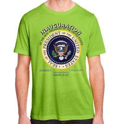 Inauguration Day 46th President Biden Harris 2021 Adult ChromaSoft Performance T-Shirt