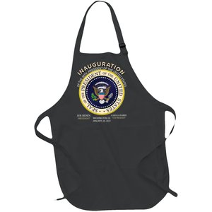 Inauguration Day 46th President Biden Harris 2021 Full-Length Apron With Pockets