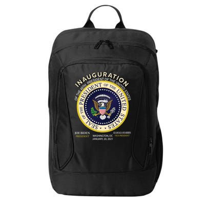 Inauguration Day 46th President Biden Harris 2021 City Backpack