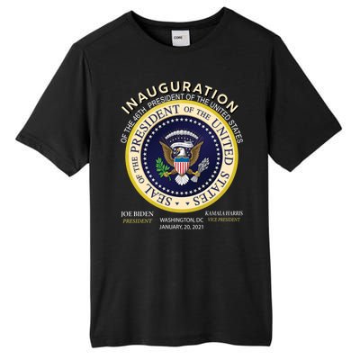 Inauguration Day 46th President Biden Harris 2021 Tall Fusion ChromaSoft Performance T-Shirt