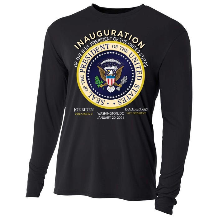 Inauguration Day 46th President Biden Harris 2021 Cooling Performance Long Sleeve Crew