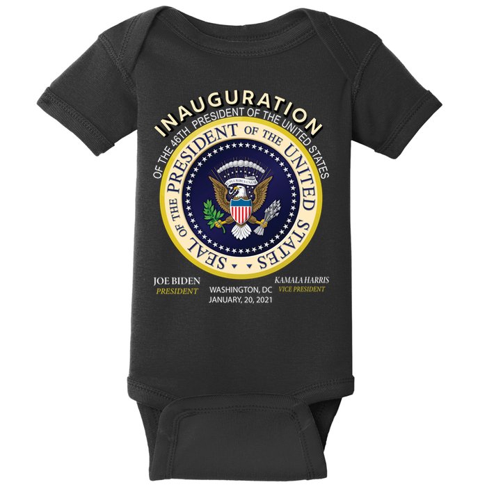 Inauguration Day 46th President Biden Harris 2021 Baby Bodysuit