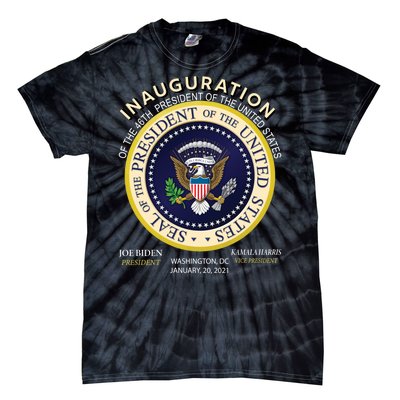 Inauguration Day 46th President Biden Harris 2021 Tie-Dye T-Shirt