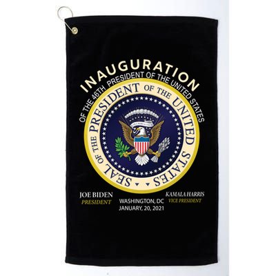 Inauguration Day 46th President Biden Harris 2021 Golf Towel