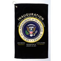 Inauguration Day 46th President Biden Harris 2021 Golf Towel
