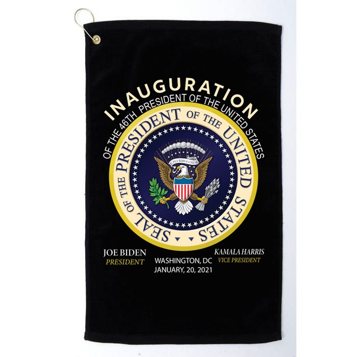 Inauguration Day 46th President Biden Harris 2021 Golf Towel