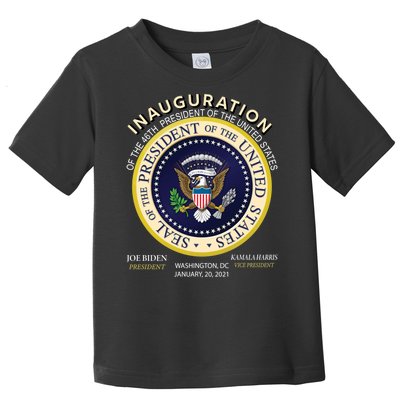 Inauguration Day 46th President Biden Harris 2021 Toddler T-Shirt