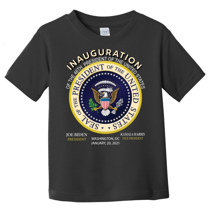 Inauguration Day 46th President Biden Harris 2021 Toddler T-Shirt