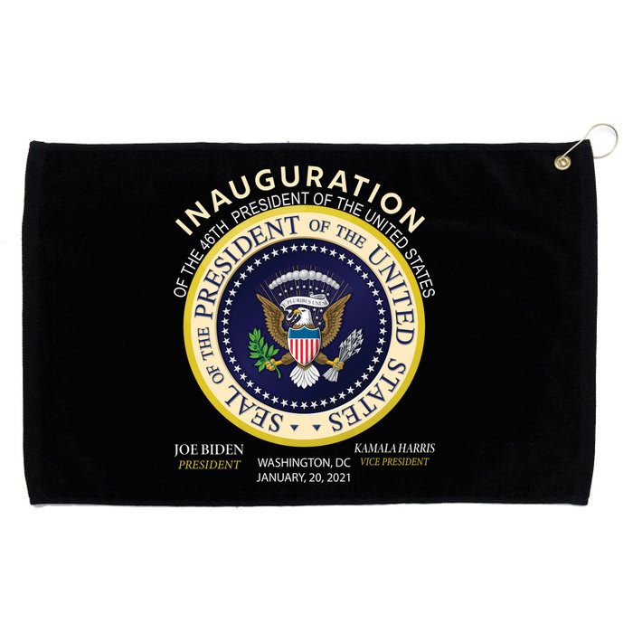 Inauguration Day 46th President Biden Harris 2021 Grommeted Golf Towel