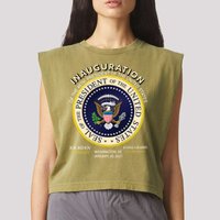 Inauguration Day 46th President Biden Harris 2021 Garment-Dyed Women's Muscle Tee