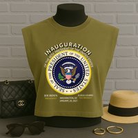 Inauguration Day 46th President Biden Harris 2021 Garment-Dyed Women's Muscle Tee