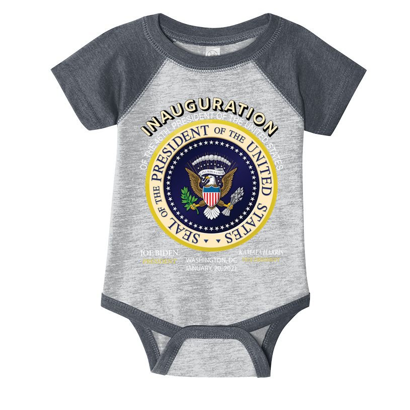 Inauguration Day 46th President Biden Harris 2021 Infant Baby Jersey Bodysuit