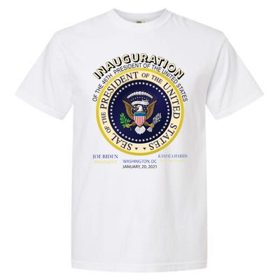 Inauguration Day 46th President Biden Harris 2021 Garment-Dyed Heavyweight T-Shirt