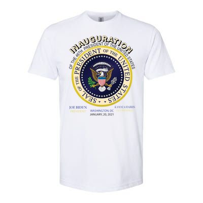 Inauguration Day 46th President Biden Harris 2021 Softstyle® CVC T-Shirt