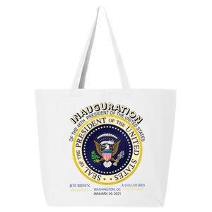 Inauguration Day 46th President Biden Harris 2021 25L Jumbo Tote