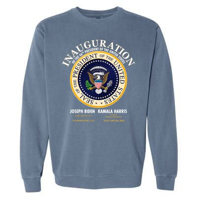 Inauguration Of The 46th President Joe Biden and Kamala Harris 2021 Garment-Dyed Sweatshirt