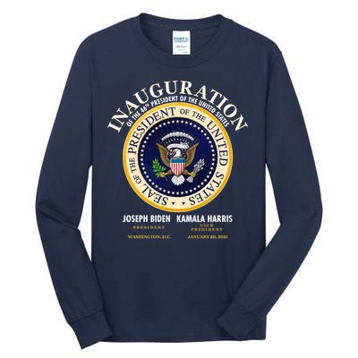 Inauguration Of The 46th President Joe Biden and Kamala Harris 2021 Tall Long Sleeve T-Shirt