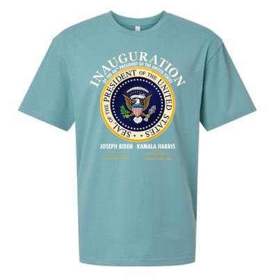 Inauguration Of The 46th President Joe Biden and Kamala Harris 2021 Sueded Cloud Jersey T-Shirt