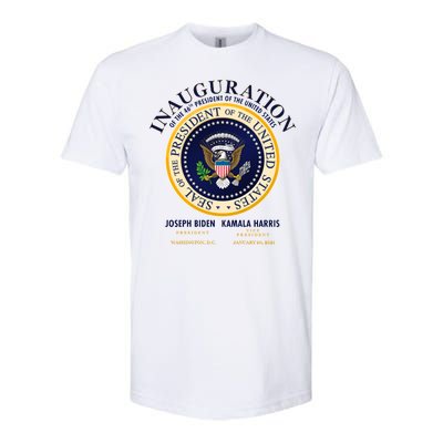 Inauguration Of The 46th President Joe Biden and Kamala Harris 2021 Softstyle® CVC T-Shirt