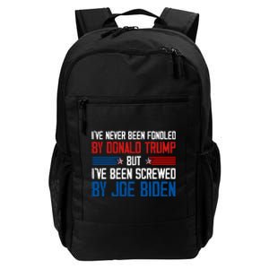 IVe Never Been Fondled By Donald Trump But Joe Biden Daily Commute Backpack