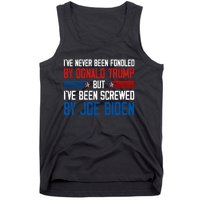 IVe Never Been Fondled By Donald Trump But Joe Biden Tank Top