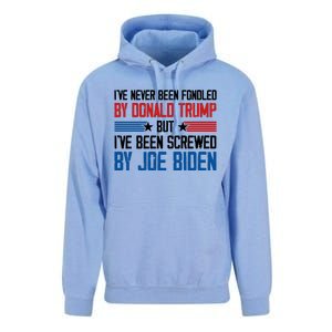 IVe Never Been Fondled By Donald Trump But Joe Biden Unisex Surf Hoodie