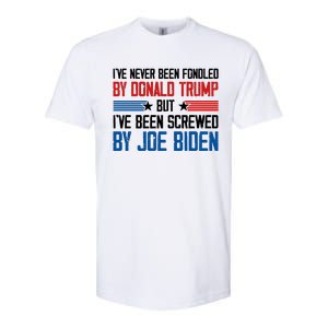 IVe Never Been Fondled By Donald Trump But Joe Biden Softstyle CVC T-Shirt