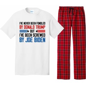 IVe Never Been Fondled By Donald Trump But Joe Biden Pajama Set