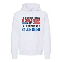 IVe Never Been Fondled By Donald Trump But Joe Biden Premium Hoodie