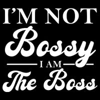 Im Not Bossy I Am The Boss Meaningful Gift Cooling Performance Crew T-Shirt