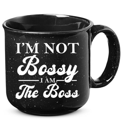 Im Not Bossy I Am The Boss Meaningful Gift 15oz Campfire Ceramic Mug