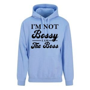 Im Not Bossy I Am The Boss Meaningful Gift Unisex Surf Hoodie