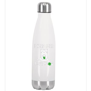 I Need Beer Right Meow St Patrick's Day Stainless Steel Insulated Water Bottle