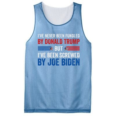 IVe Never Been Fondled By Donald Trump But Joe Biden Mesh Reversible Basketball Jersey Tank