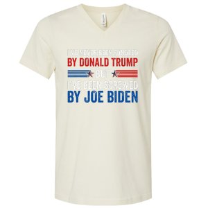 IVe Never Been Fondled By Donald Trump But Joe Biden V-Neck T-Shirt