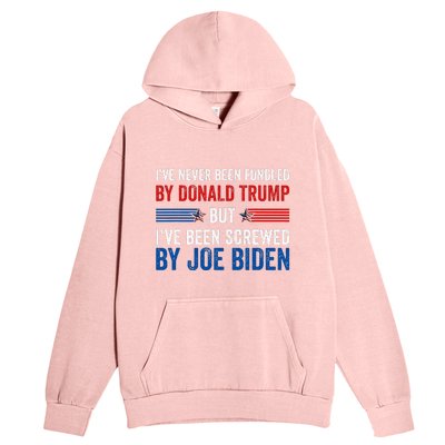 IVe Never Been Fondled By Donald Trump But Joe Biden Urban Pullover Hoodie