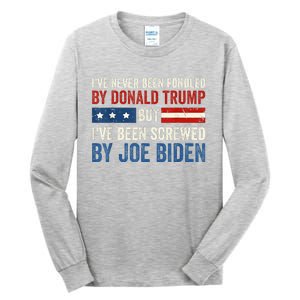 IVe Never Been Fondled By Donald Trump But Joe Biden Tall Long Sleeve T-Shirt