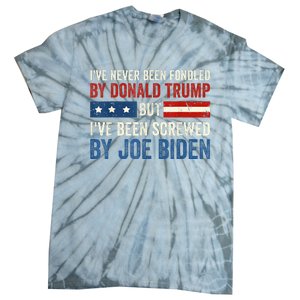 IVe Never Been Fondled By Donald Trump But Joe Biden Tie-Dye T-Shirt