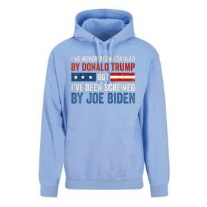 IVe Never Been Fondled By Donald Trump But Joe Biden Unisex Surf Hoodie