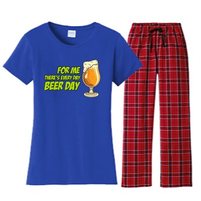 Ing National Beer Day Gift Women's Flannel Pajama Set